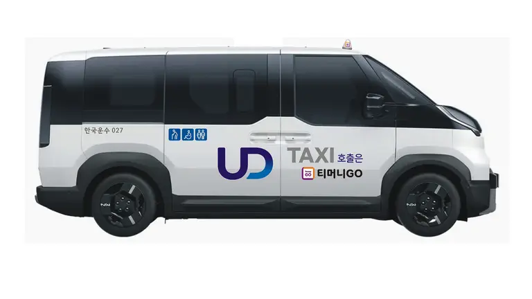 Kia PV5 WAV-basiertes UD-Taxi der Stadt Seoul