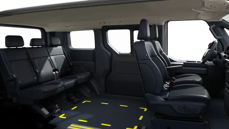 Kia PV5 WAV-basiertes UD-Taxi der Stadt Seoul