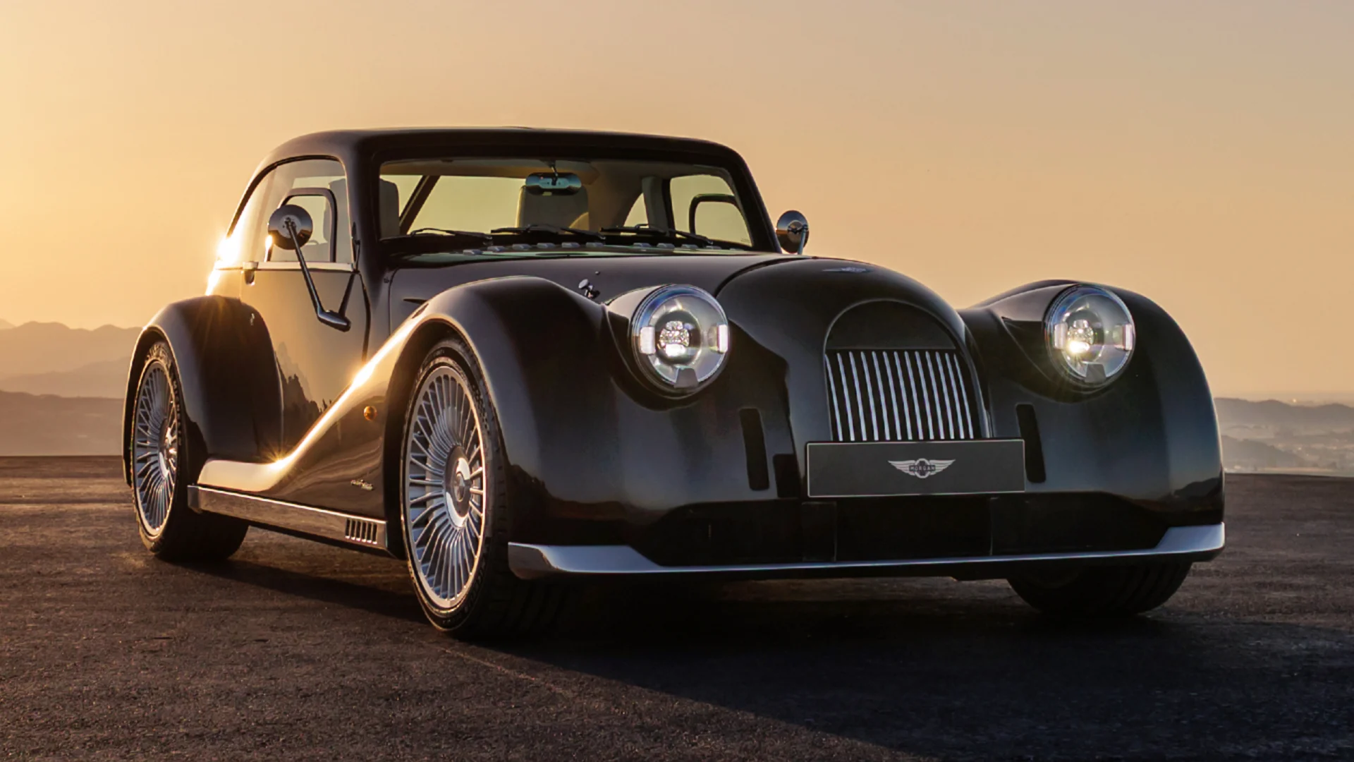 Morgan Midsummer Coupé Frontansicht