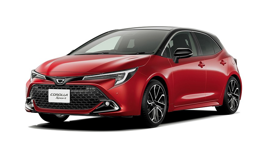 На фото: новые цвета кузова Toyota Corolla Sport