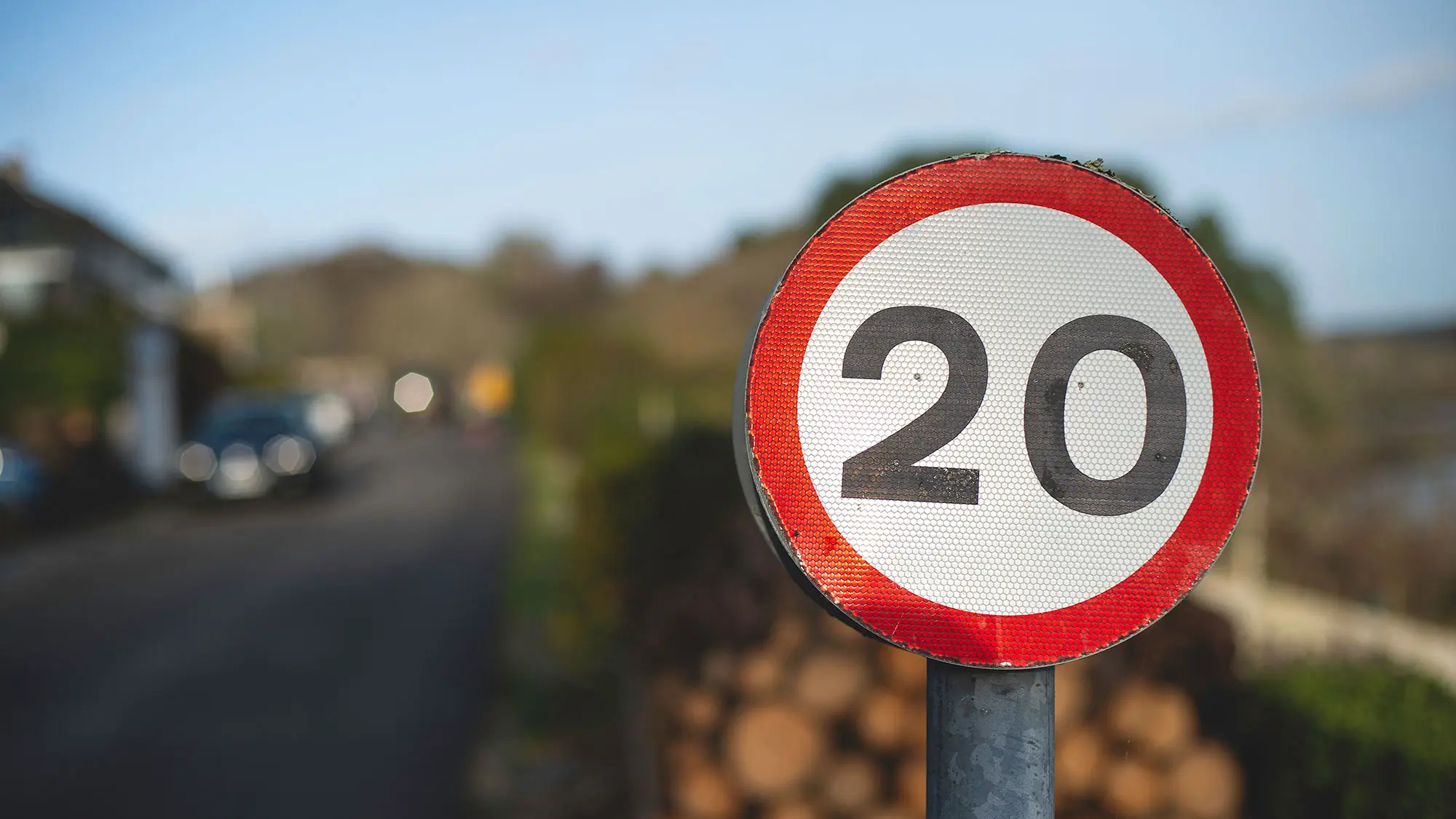 20mph speed limit proposal for England: 20mph road sign