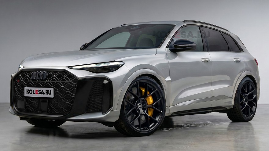 Рендер нового Audi RS Q5 в разных цветах