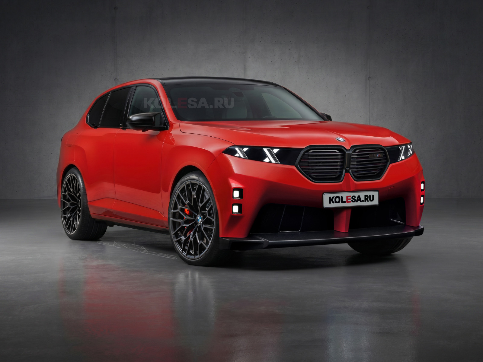 Новый BMW X5 M (G95): первые изображения